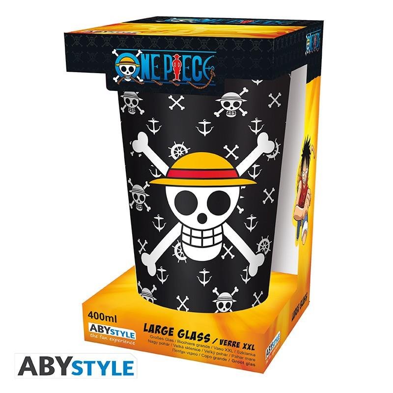 Abysse One Piece - Luffy Large Glass (400ml) (ABYVER167)
