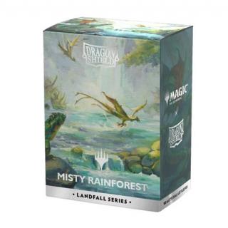 Dragon Shield Matte Dual Standard Sleeves - Landfall Series - Misty Rainforest (100 Sleeves)