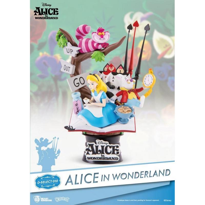 D-Select PVC Diorama Alice in Wonderland 15 cm #010