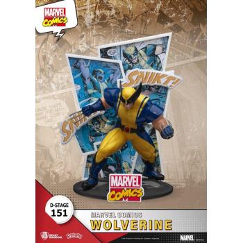 Marvel D-Stage PVC Diorama Wolverine 16 cm