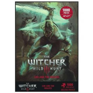 Witcher 3 Wild Hunt Puzzle Ciri and the Wolves