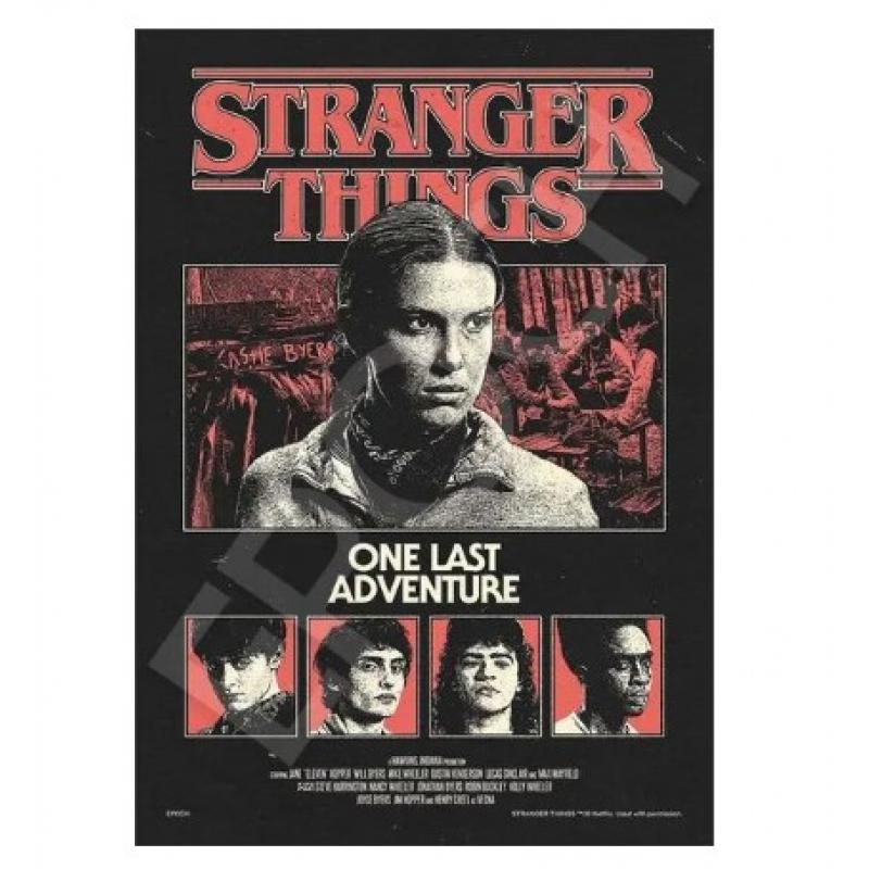 Stranger Things 500 piece Puzzle One Last Adventure