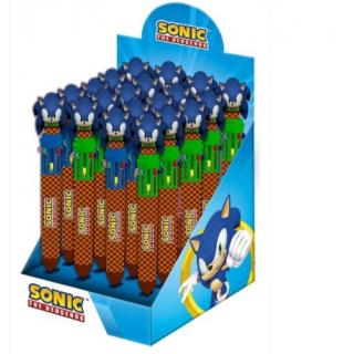 Sonic - The Hedgehog Multicoloured Ball Pen (10 colors)