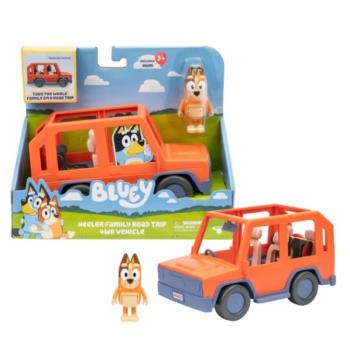Bluey Figure Pack Heeler Family Road Trip