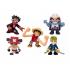 One Piece Mini Figure 5-Pack