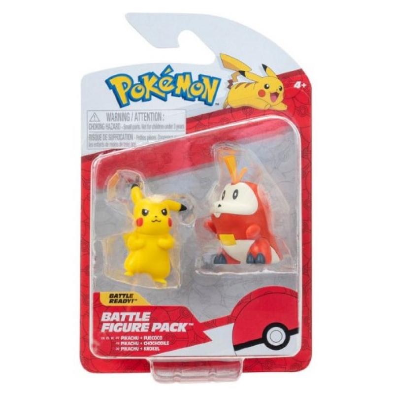 Pokemon Battle Figure Pack Φιγούρες 2 τεμ. - Pikachu + Fuecoco