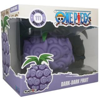 One Piece: Money Box Dark-Dark Fruit 13 cm