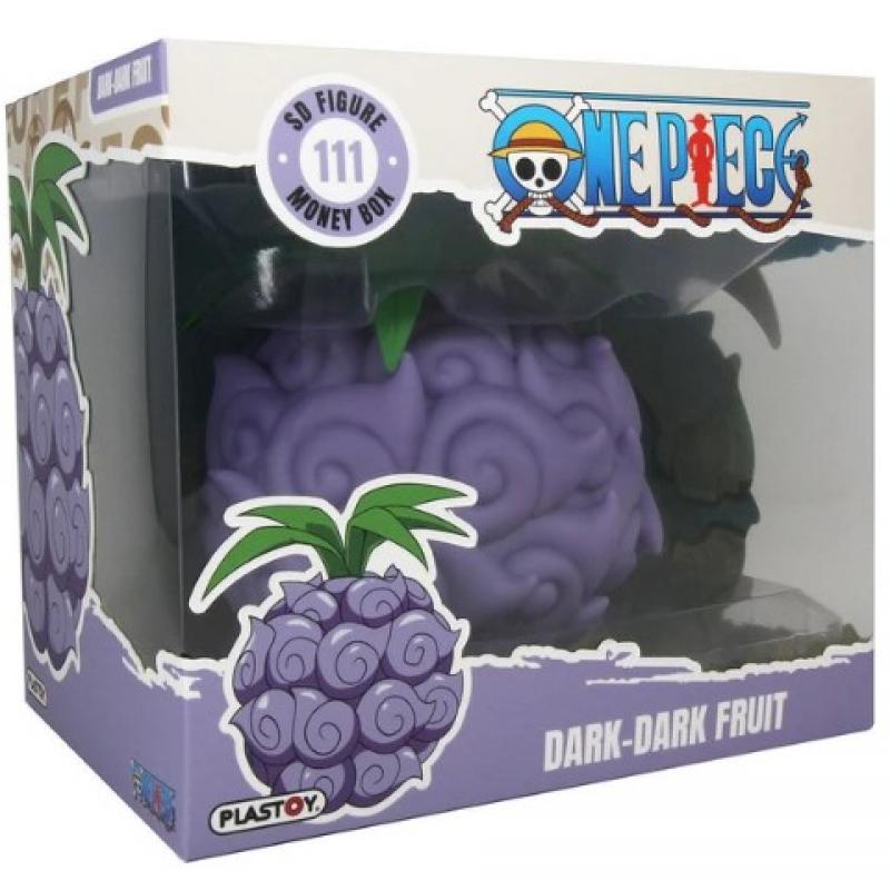 One Piece: Money Box Dark-Dark Fruit 13 cm