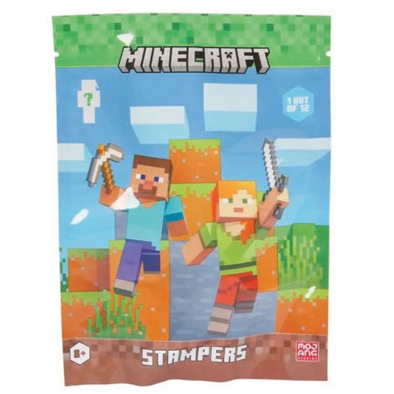 Minecraft Stampers 6cm (Διάφορα Σχέδια - Τυχαία Επιλογή)