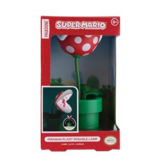 Super Mario Posable Lamp Mario Mini Piranha Plant