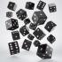 Q Workshop Dice Set Full Pack D6 Black (20)
