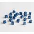 Q Workshop Dice Set Full Pack D6 Cobalt (20)