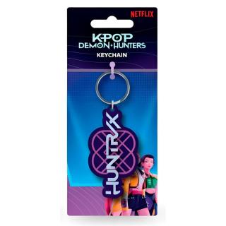 KPop Demon Hunters PVC Keychain Huntrix Logo