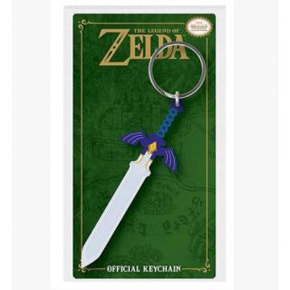 Legend of Zelda Rubber Keychain Master Sword 6 cm