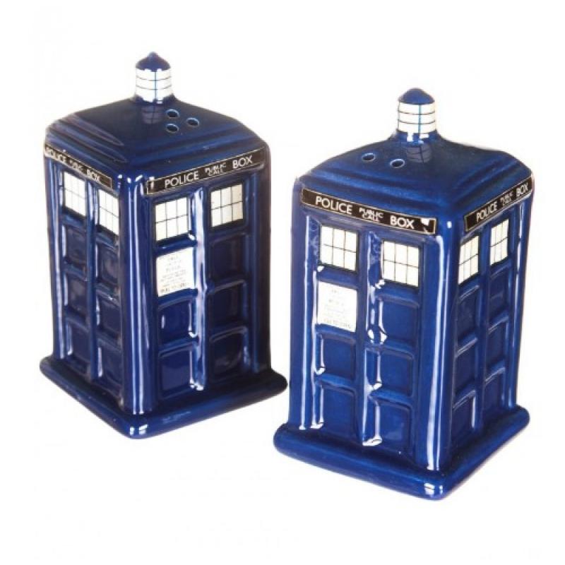Half Moon Bay: Salt & Pepper Shakers - Tardis