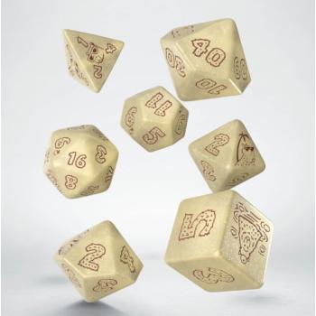 Capybara Dice Set of 7 Sleepie