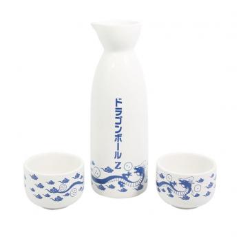 Dragon Ball Z Ceramic Sake Set Blue Shenron