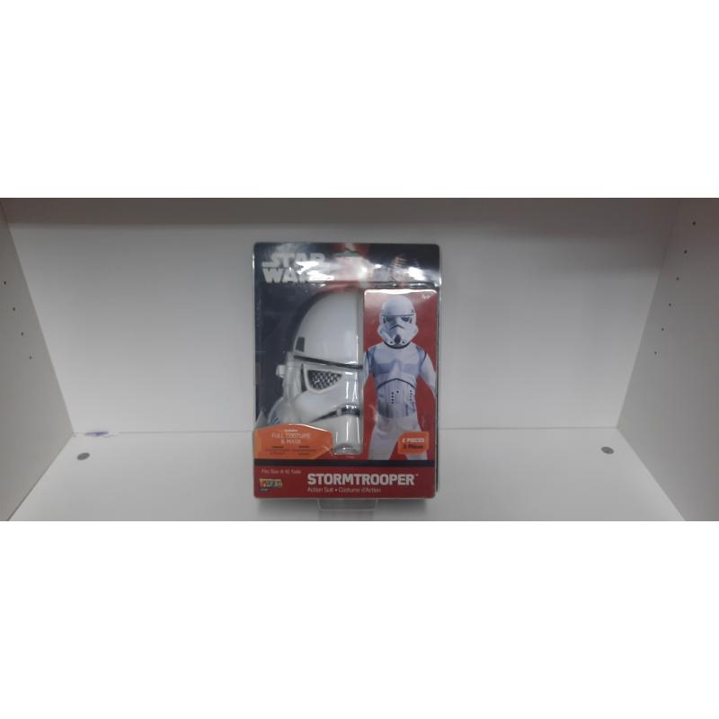 Star Wars Mask & Full Costume - Stormtrooper (8-10y)