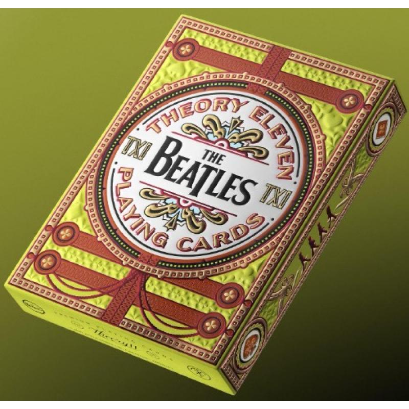The Beatles Playing Cards Green Version