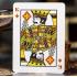 The Beatles Playing Cards Green Version