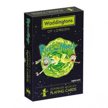 Winning Moves Waddingtons No.1 - Rick and Morty Playing Cards