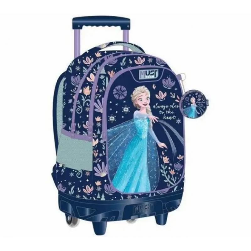 Must Trolley Δημοτικού 3 Θήκες 34x20x44 εκ. Frozen Always Close To The Heart