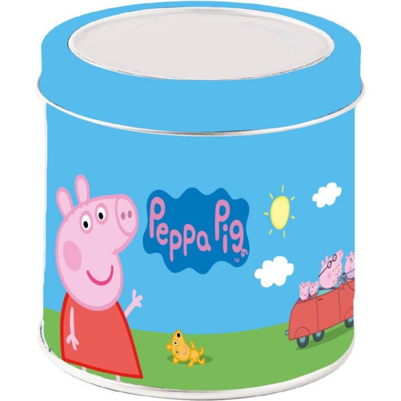 Ρολόι σε Μεταλλικό Κουτί Peppa Pig