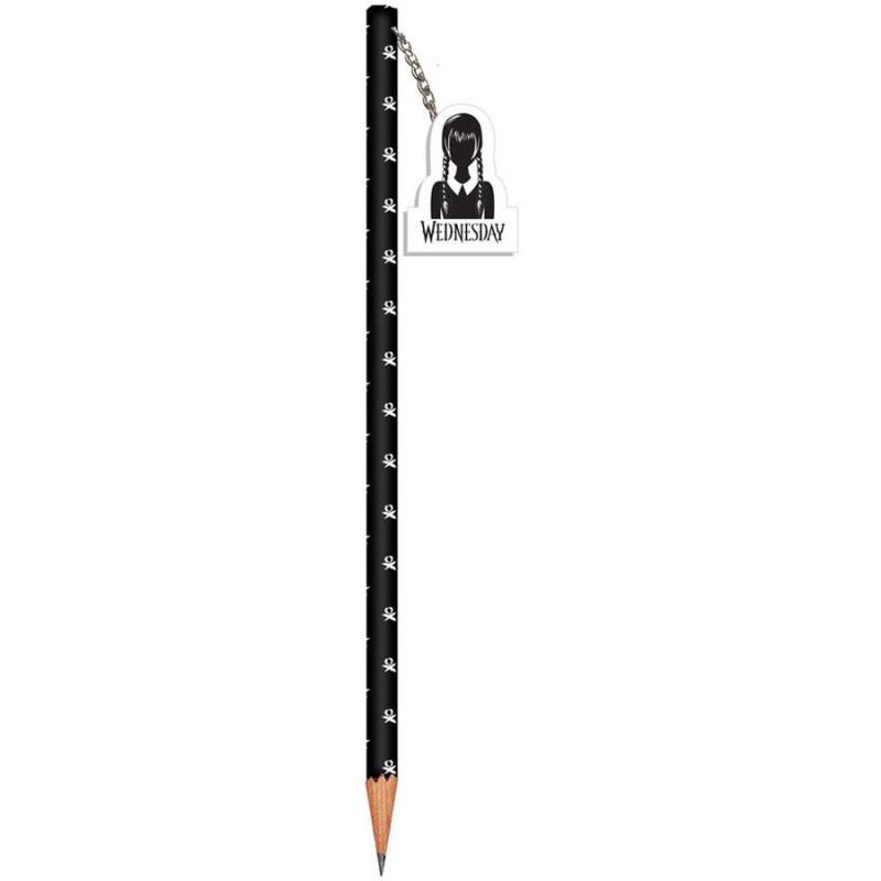 Μολύβι με Γόμα Wednesday (2 Σχέδια - Τυχαία Επιλογή)