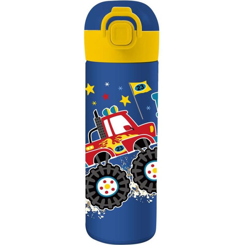 Must Θερμός 500 ml Ανοξείδωτο με Καλαμάκι Little Crusher