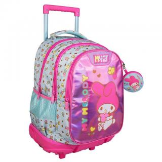 Must Trolley Δημοτικού 3 Θήκες 34x20x44 εκ. My Melody