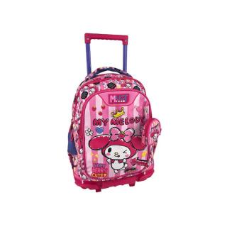 Must Trolley Δημοτικού 3 Θήκες My Melody Pink Bow