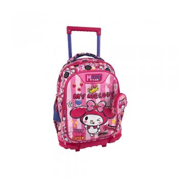 Must Trolley Δημοτικού 3 Θήκες My Melody Pink Bow