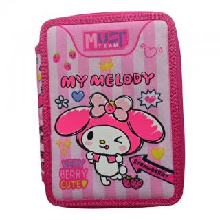 Must Σχολική Κασετίνα Διπλή γεμάτη My Melody