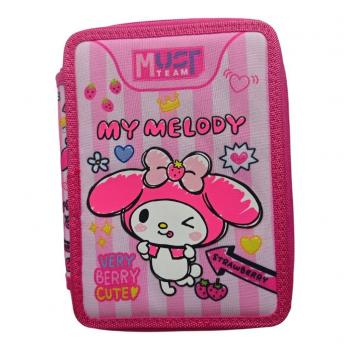 Must Σχολική Κασετίνα Διπλή γεμάτη My Melody