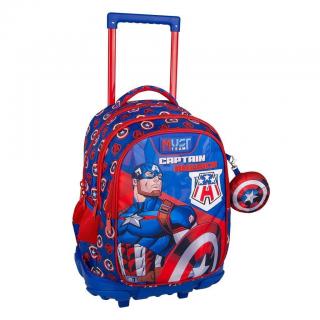 Must Trolley Δημοτικού 3 Θήκες Avengers Captain America