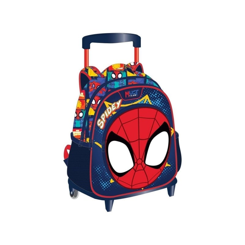 Must Trolley Νηπίου 27χ10χ31 εκ. με 2 Θήκες - Spidey And His Amazing Friends Comic