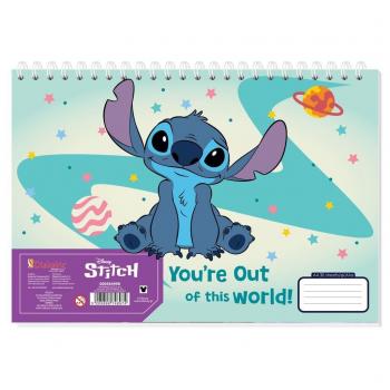 Μπλοκ Ζωγραφικής Disney Stitch A4 - 30 φ. You are out of this World!