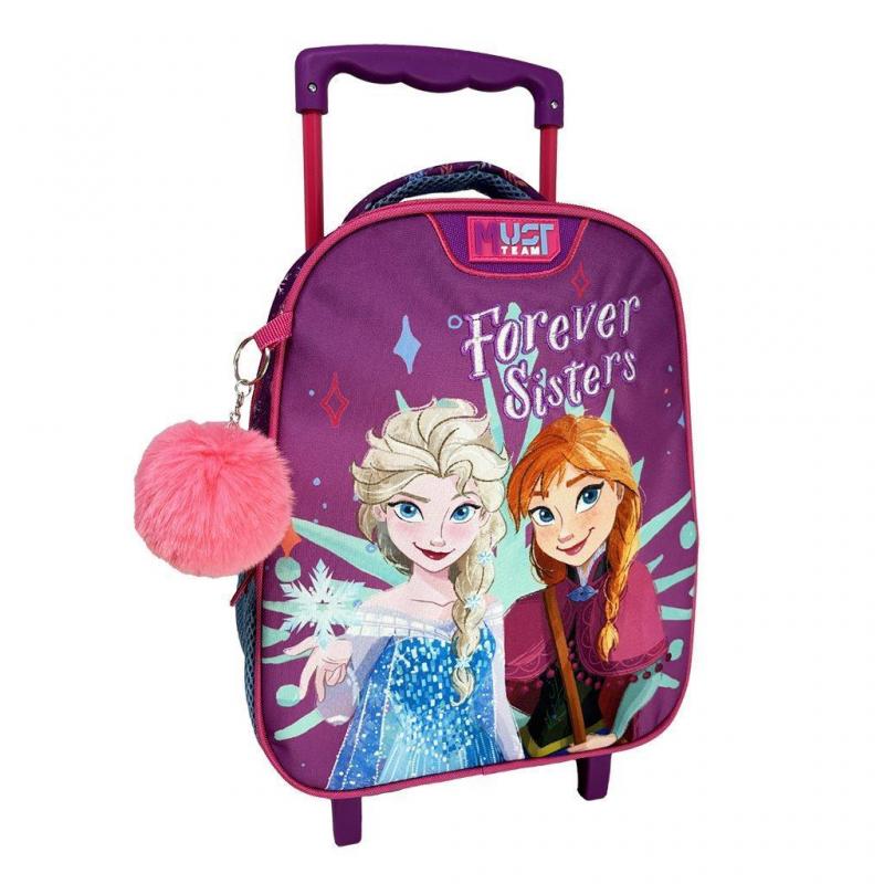 Must Trolley Νηπίου 27χ10χ31 εκ. με 2 Θήκες - Disney Frozen Forever Sisters