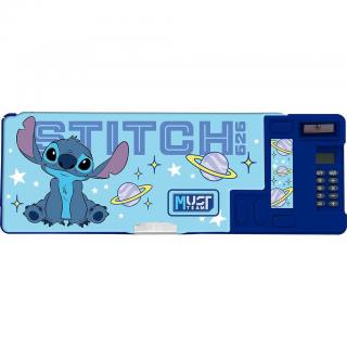 Must Κασετίνα με Μαγνητικό Κούμπωμα 26 x 9 x 3,2 εκ. Disney Stitch Blue