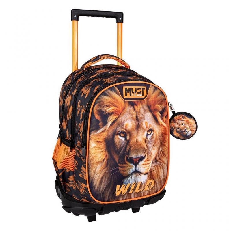 Must Trolley Δημοτικού Wild African Lion 3 Θήκες