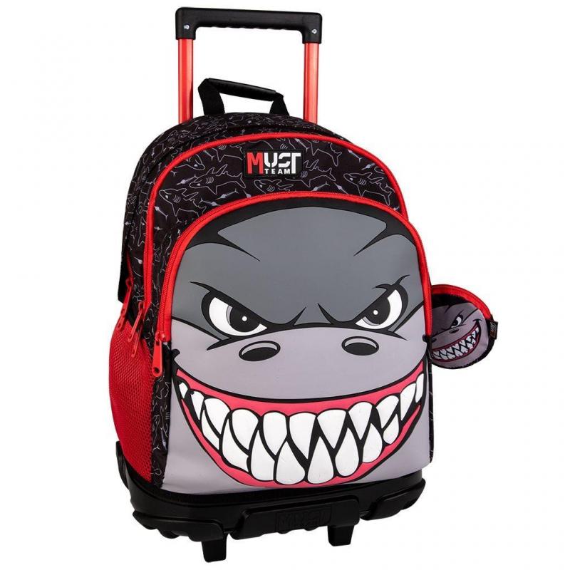 Must Trolley Δημοτικού 33χ20χ45 με 3 Θήκες Shark