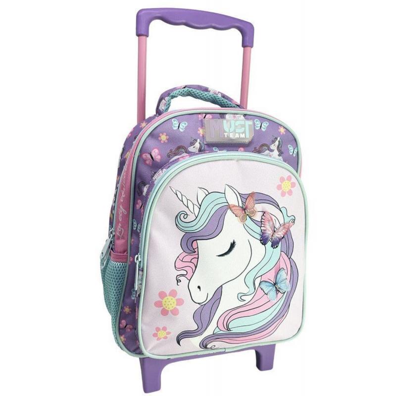 Must Trolley Νηπίου 27χ10χ31 εκ. με 2 Θήκες - Lovely Unicorn