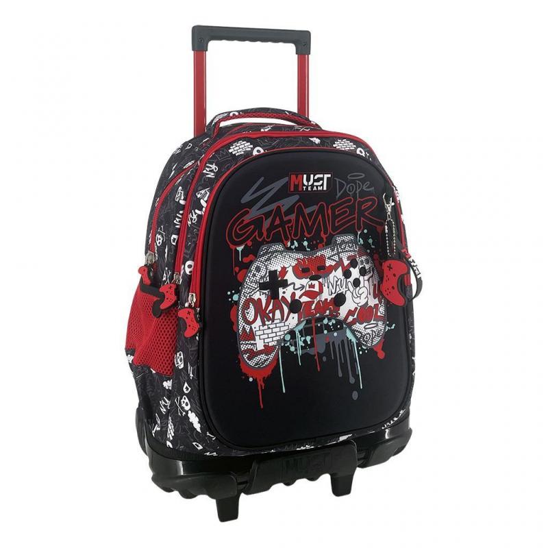 Must Trolley Δημοτικού 3 Θήκες Game Pad