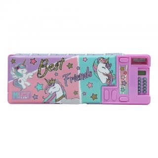 Must Κασετίνα με Μαγνητικό Κούμπωμα 26 x 9 x 3,2 εκ. Best Friends Unicorn