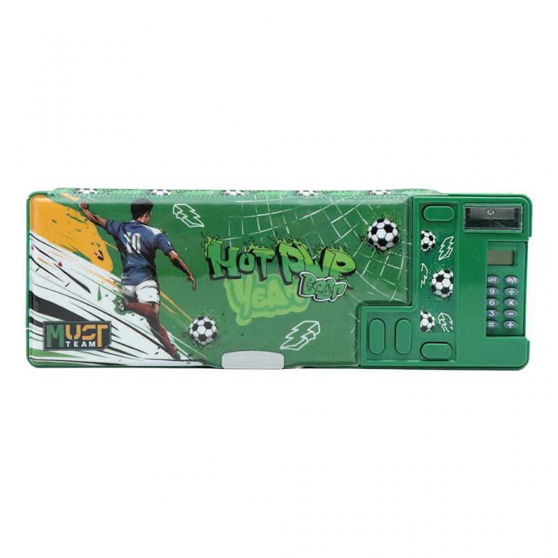 Must Κασετίνα με Μαγνητικό Κούμπωμα 26 x 9 x 3,2 εκ. Football