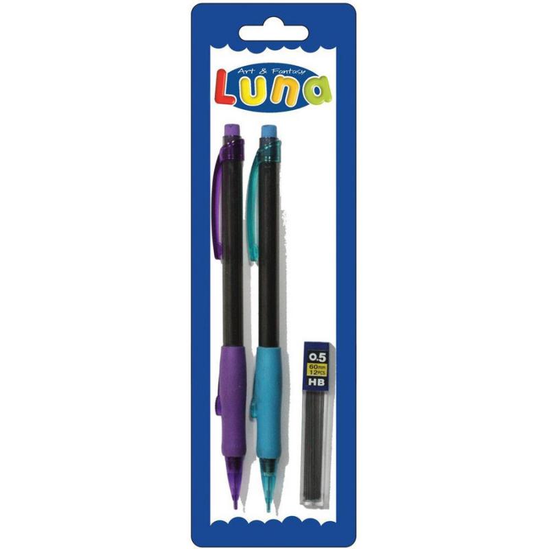 Blister 2 Μηχανικά Μολύβια με 12 Μύτες 0.7 ΗΒ