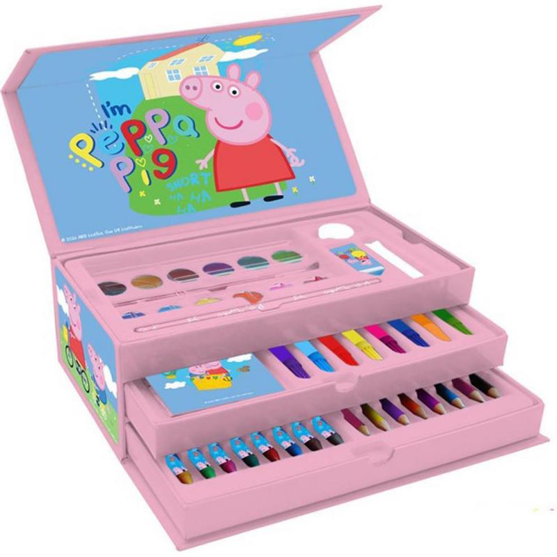 Βαλιτσάκι Ζωγραφικής 27,7x14x12,7 εκ. Peppa Pig