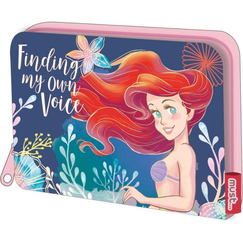 Must Πορτοφόλι 11,5x2,5x9 Disney Princess Ariel Finding my Own Voice