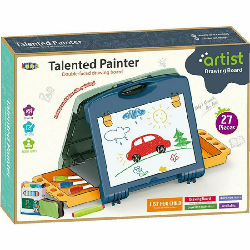 Πίνακας Διπλής Όψης (54.5χ32χ33.5) Μπλε 27 τεμ.