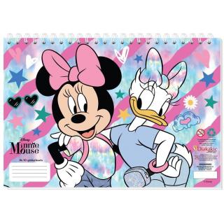 Minnie & Daisy - Μπλοκ Ζωγραφικής Minnie A4 30 Φύλλα